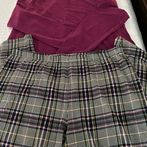 Women’s JJill Sleepwear Set Size Large Top and Bottoms NWT